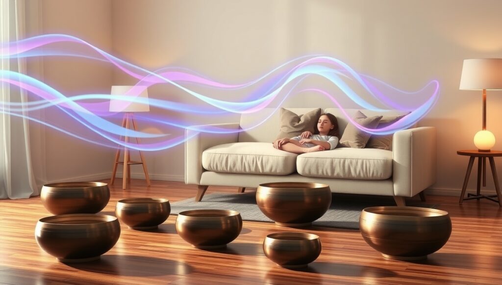 Can healing sounds reduce stress and anxiety?