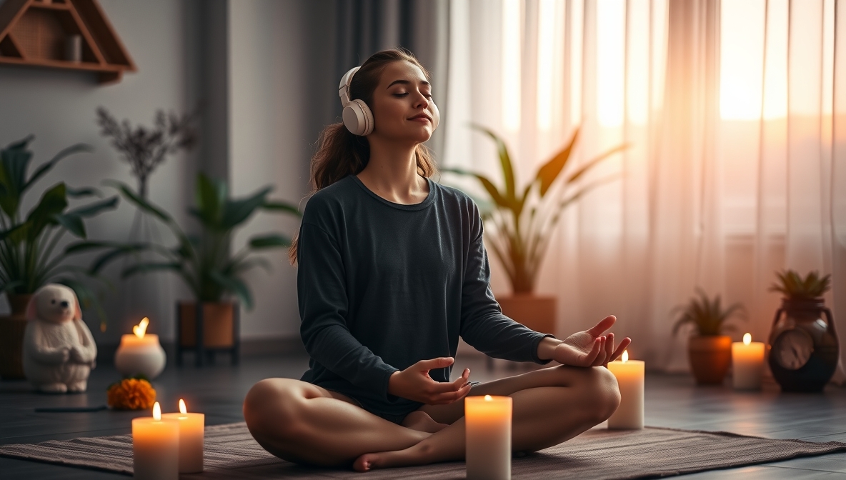 Healing Meditation Music for Stress Relief & Energy
