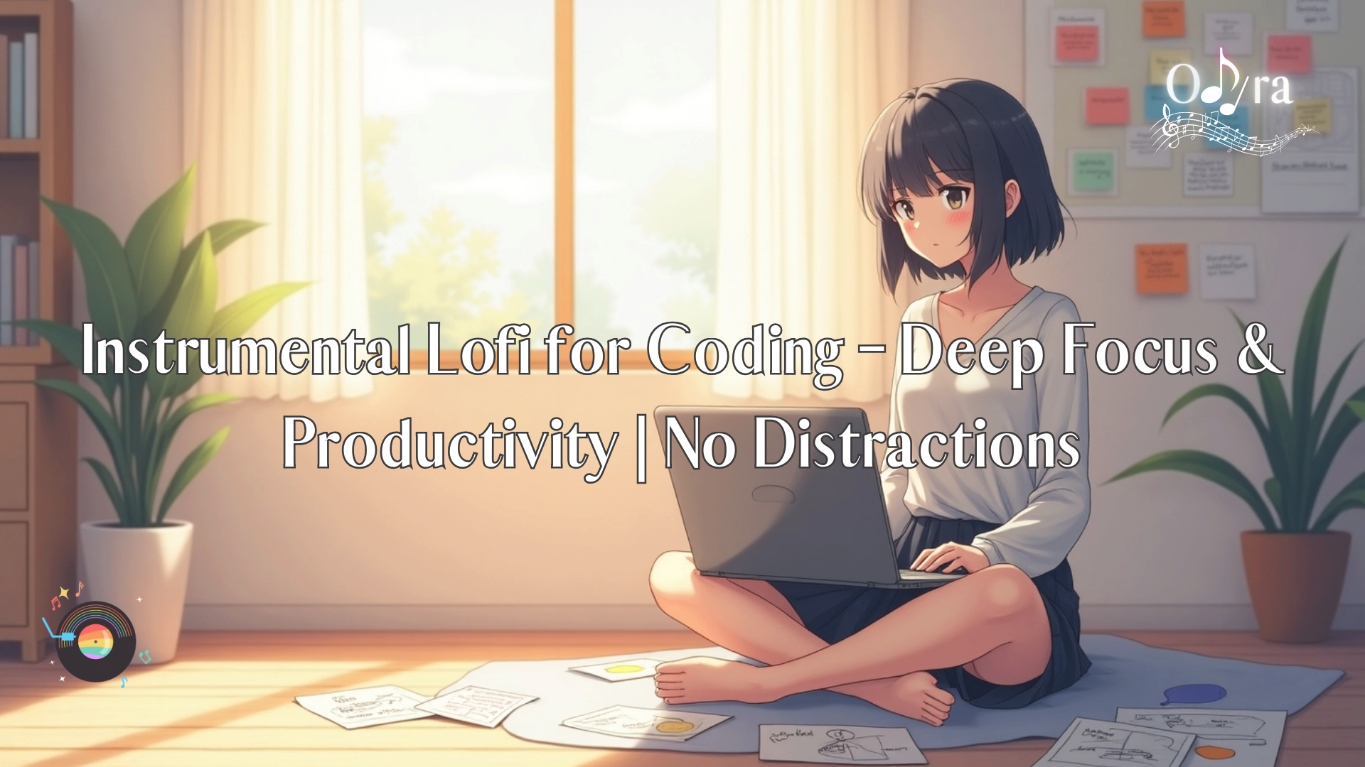 Instrumental Lofi for Coding – Deep Focus & Productivity | No Distractions