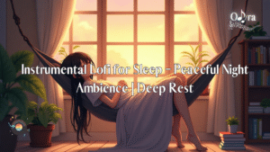 Instrumental Lofi for Sleep – Peaceful Night Ambience | Deep Rest