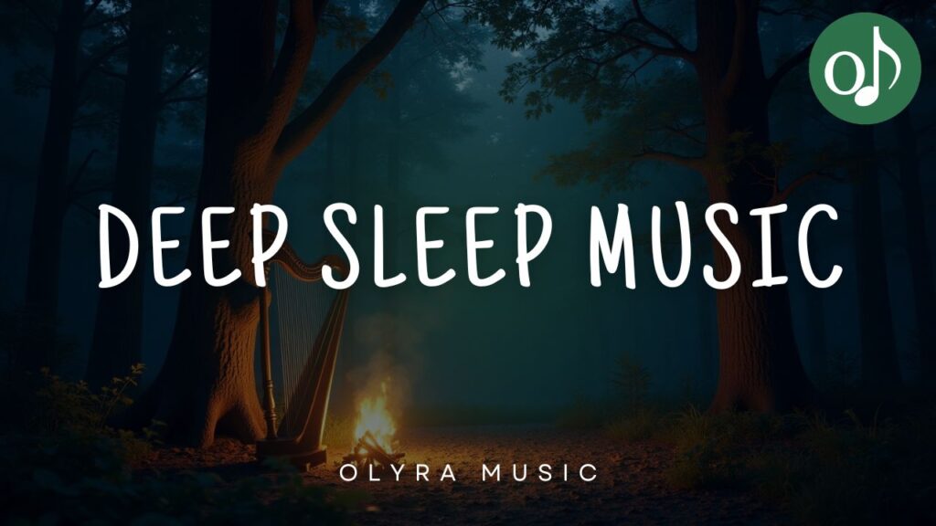 Harp & Ambient Sleep Music – Tranquil Night Vibes | Inner Peace