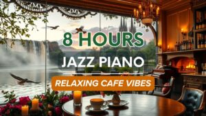 All Day Smooth Jazz Piano – 8 Hours Relaxing Instrumental for Café