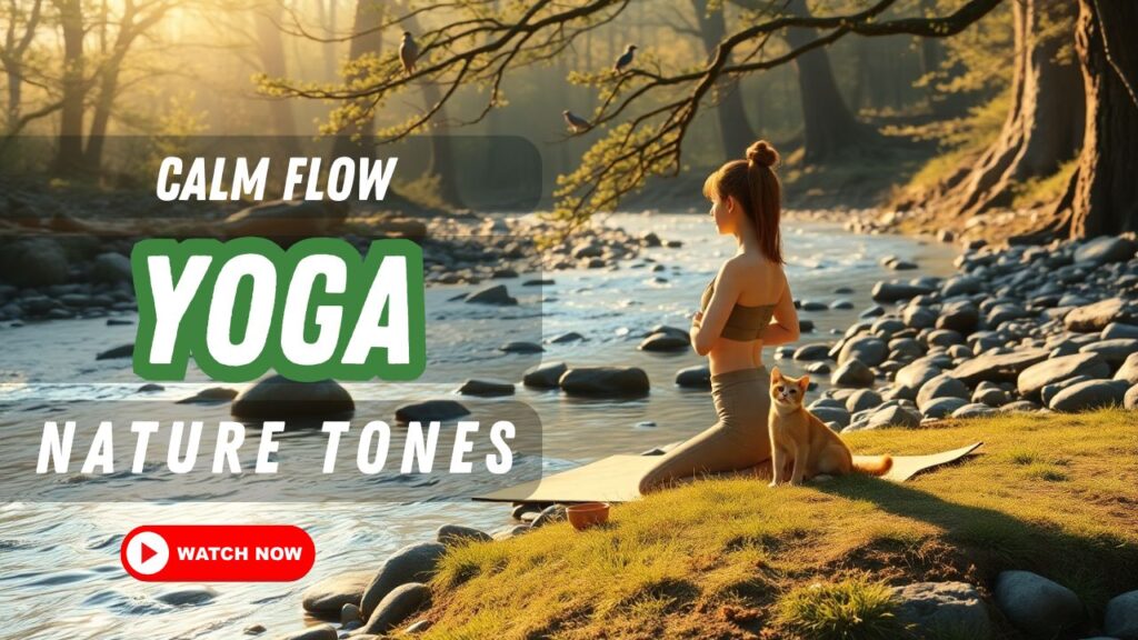 1 Hour Yoga Instrumental Music – Relaxing Nature Sounds with Birds & Wate