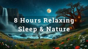 8 Hours Sleep Music ππΏ Relaxing Instrumental with Nature Sounds & Night Ambience