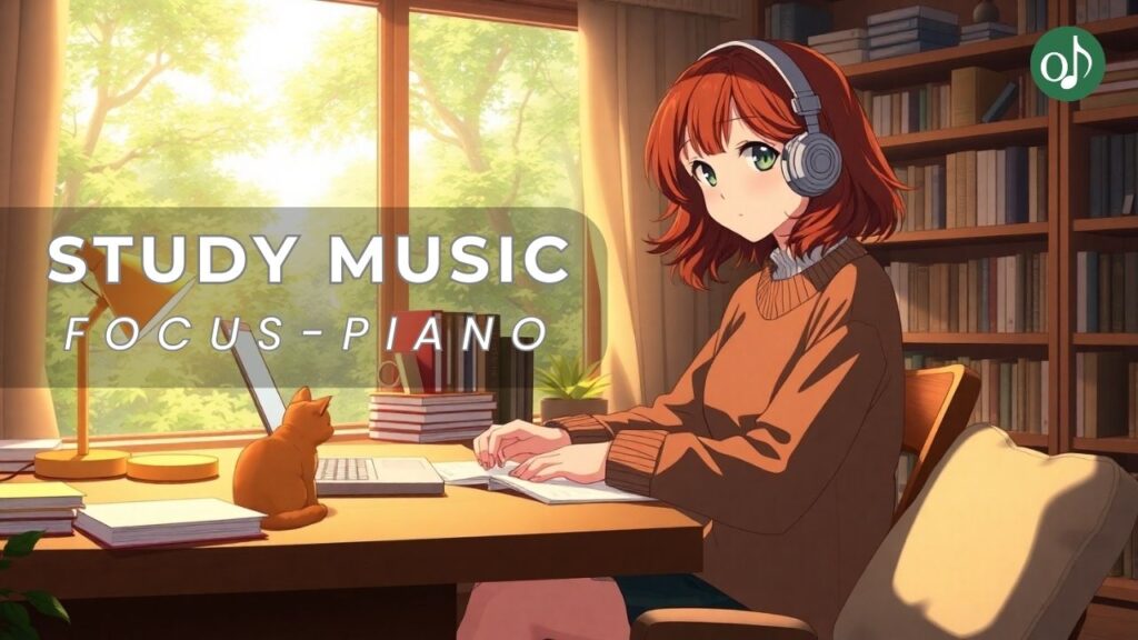Study Music 🎹 3.5 Hours Piano Instrumental – Music for Studying