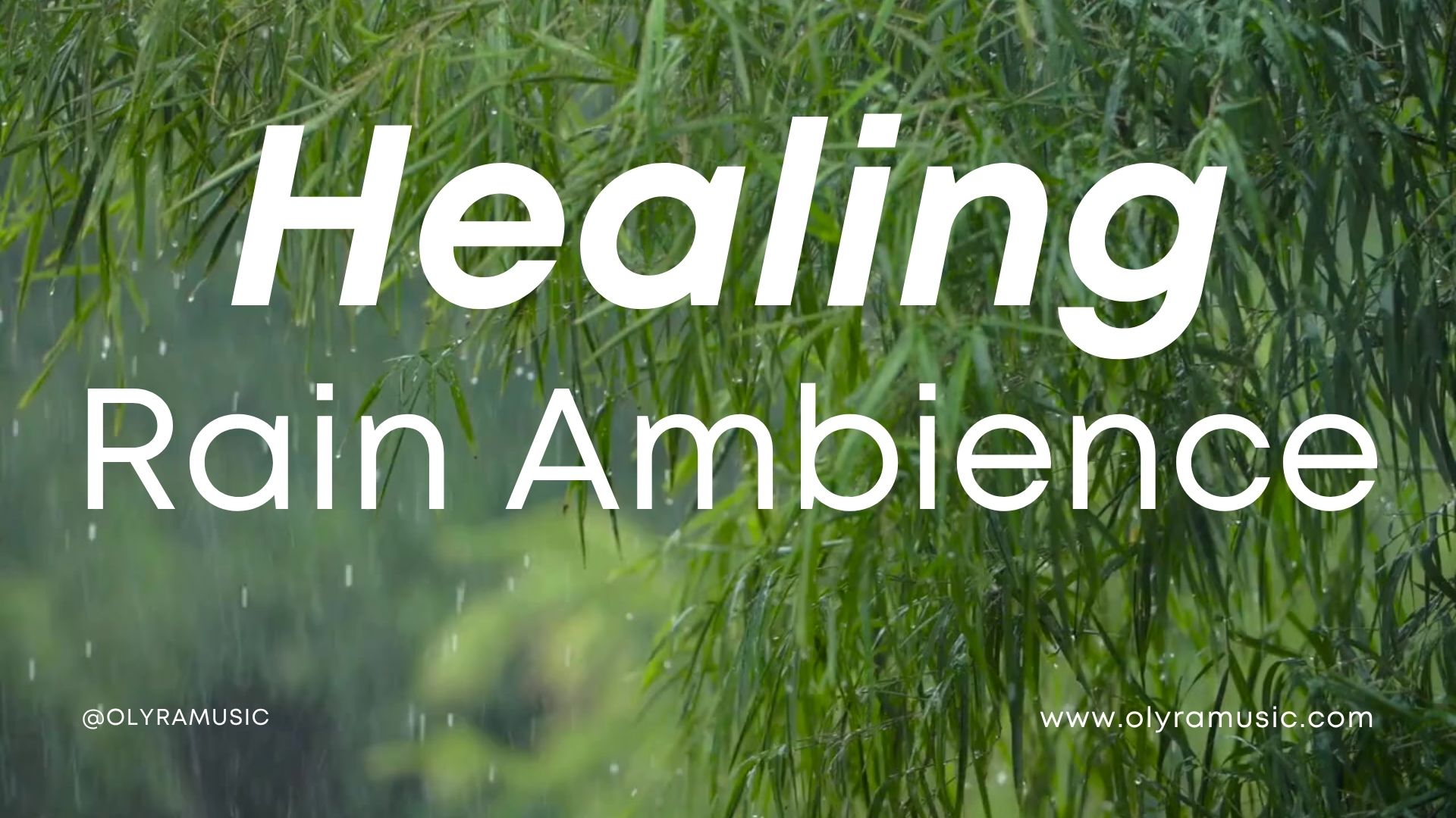 Healing Rain Ambience – Relaxing Instrumental Music for Café, Study & Focus