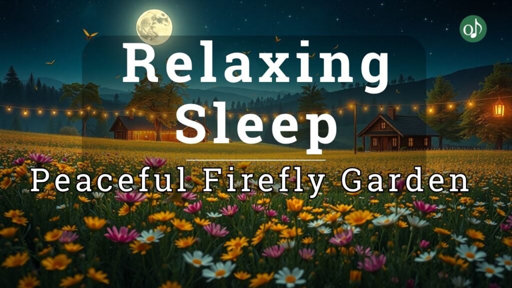 Sleep Music πβ¨ Relaxing Night Instrumental with Fireflies & Starry Sky