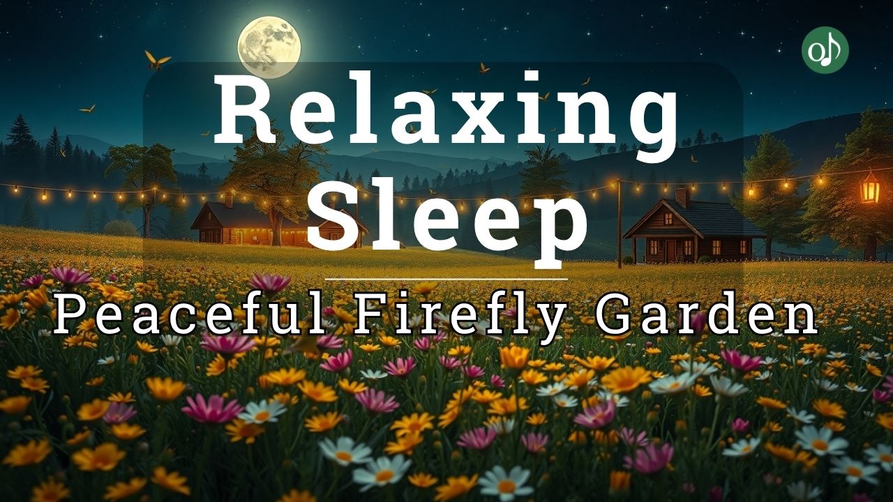 Sleep Music πβ¨ Relaxing Night Instrumental with Fireflies & Starry Sky