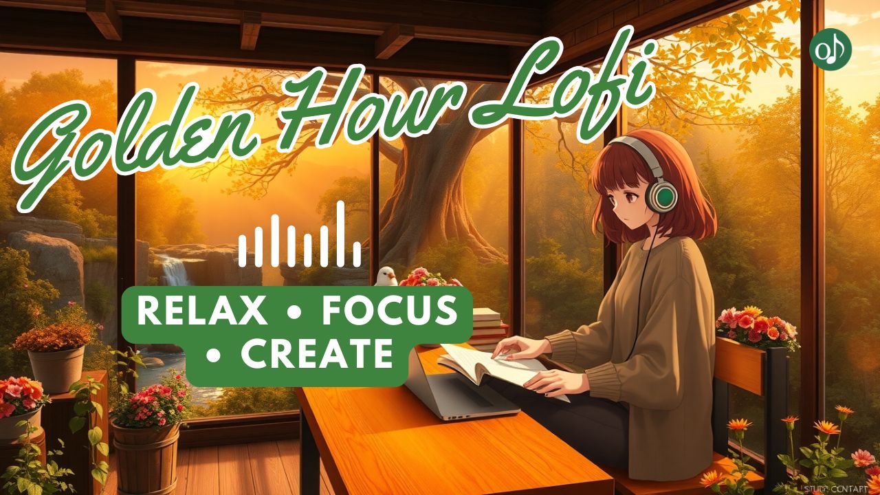 Golden Hour Lofi – Instrumental Music for Study & Work