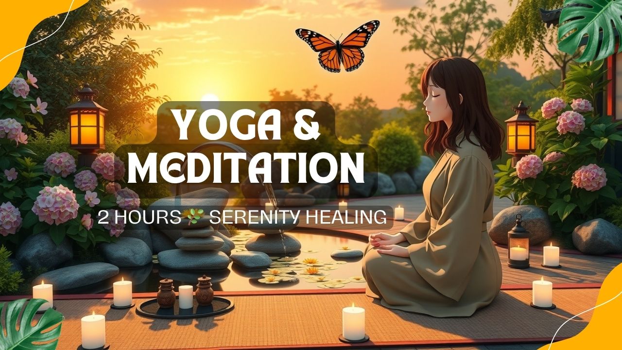 2 Hours Yoga & Meditation Music 🌿 Deep Relaxation & Inner Healing – Instrumental Serenity