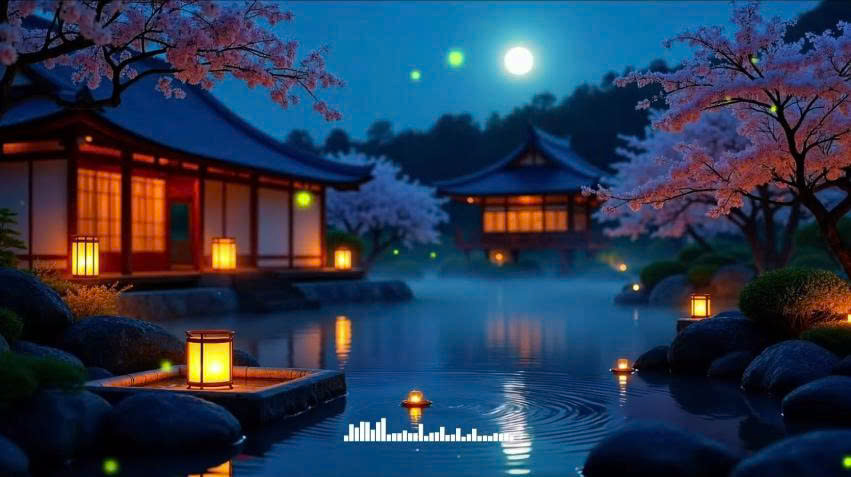 Deep Sleep Serenity π Part 1 β Moonlight Dreams & Sakura Calm Instrumental