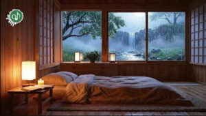 Cozy Rain Bedroom – Sleep Instrumental Music for Deep Rest & Calm Night - Live 24/7