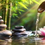 Bamboo Serenity ππ§ββοΈ Meditation Instrumental Music with Flowing Water & Lotus Calm